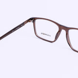 Square Brown Eyeglasses