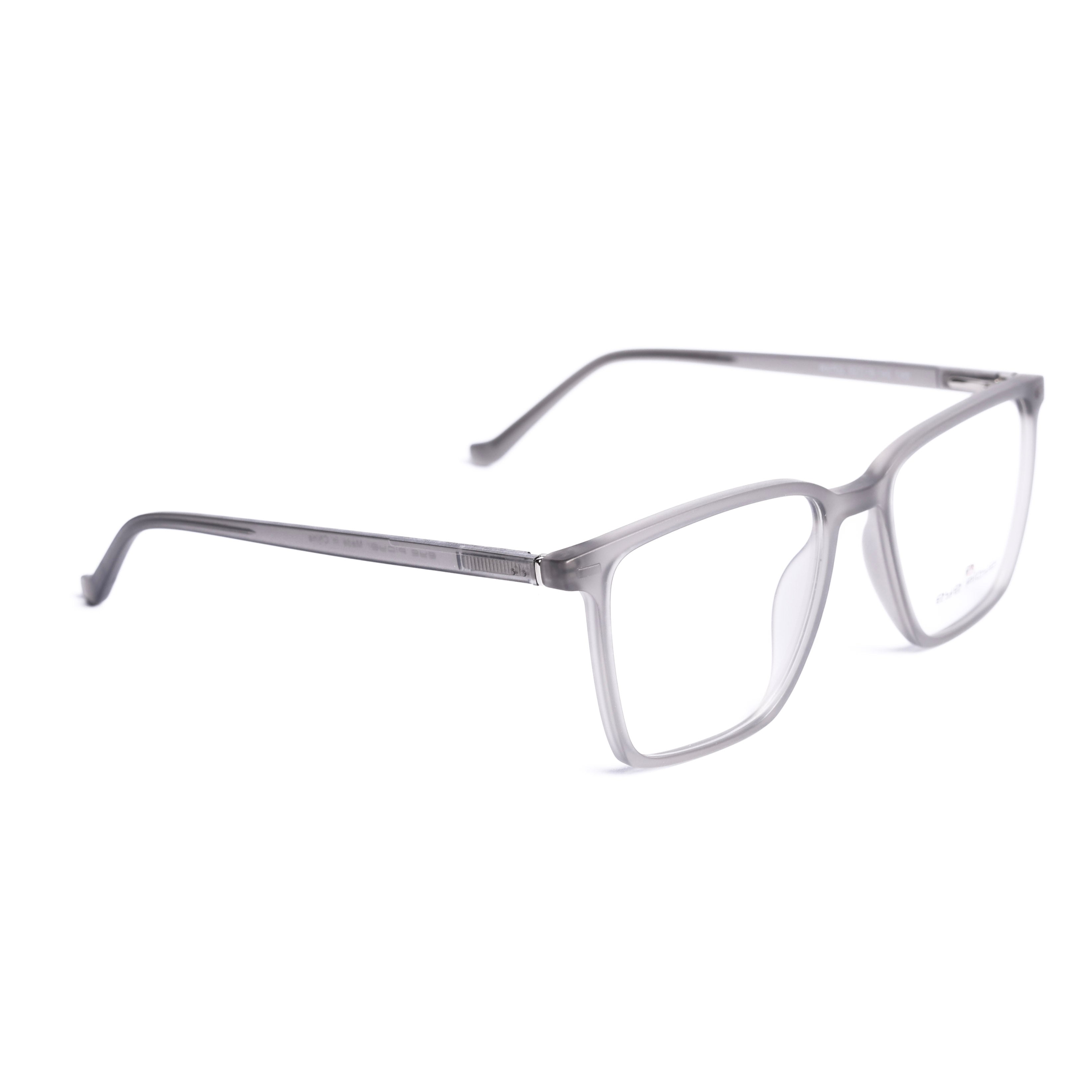 Square Gray Eyeglasses