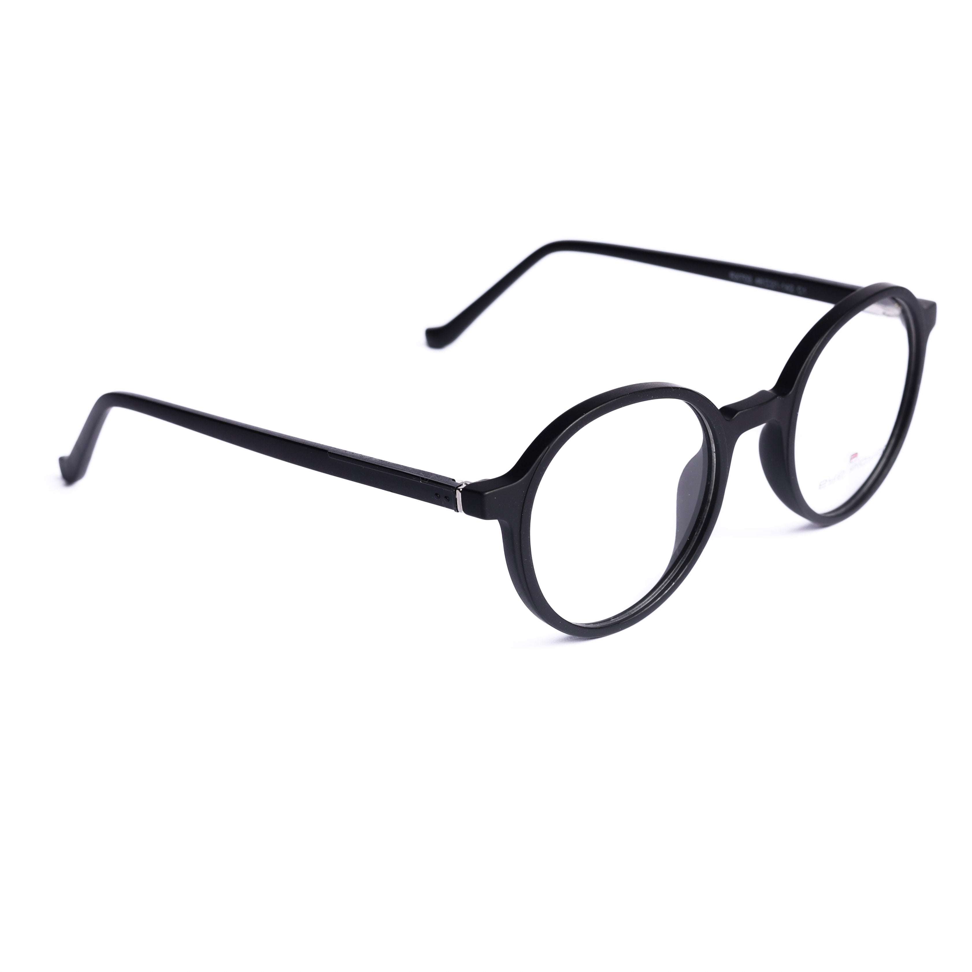 نظارات طبية أسود دائري