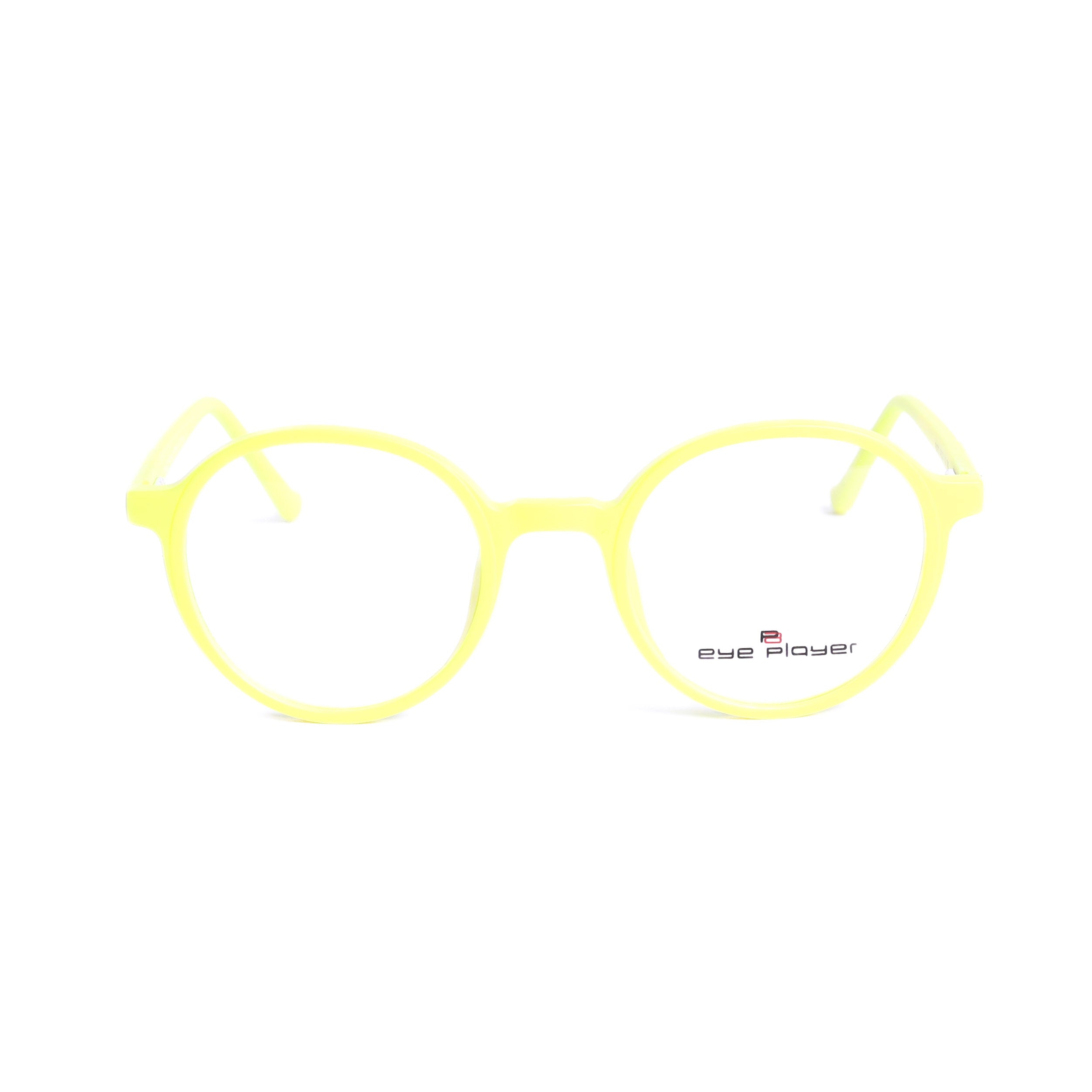 Round Yellow Eyeglasses