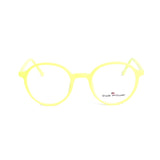 Round Yellow Eyeglasses