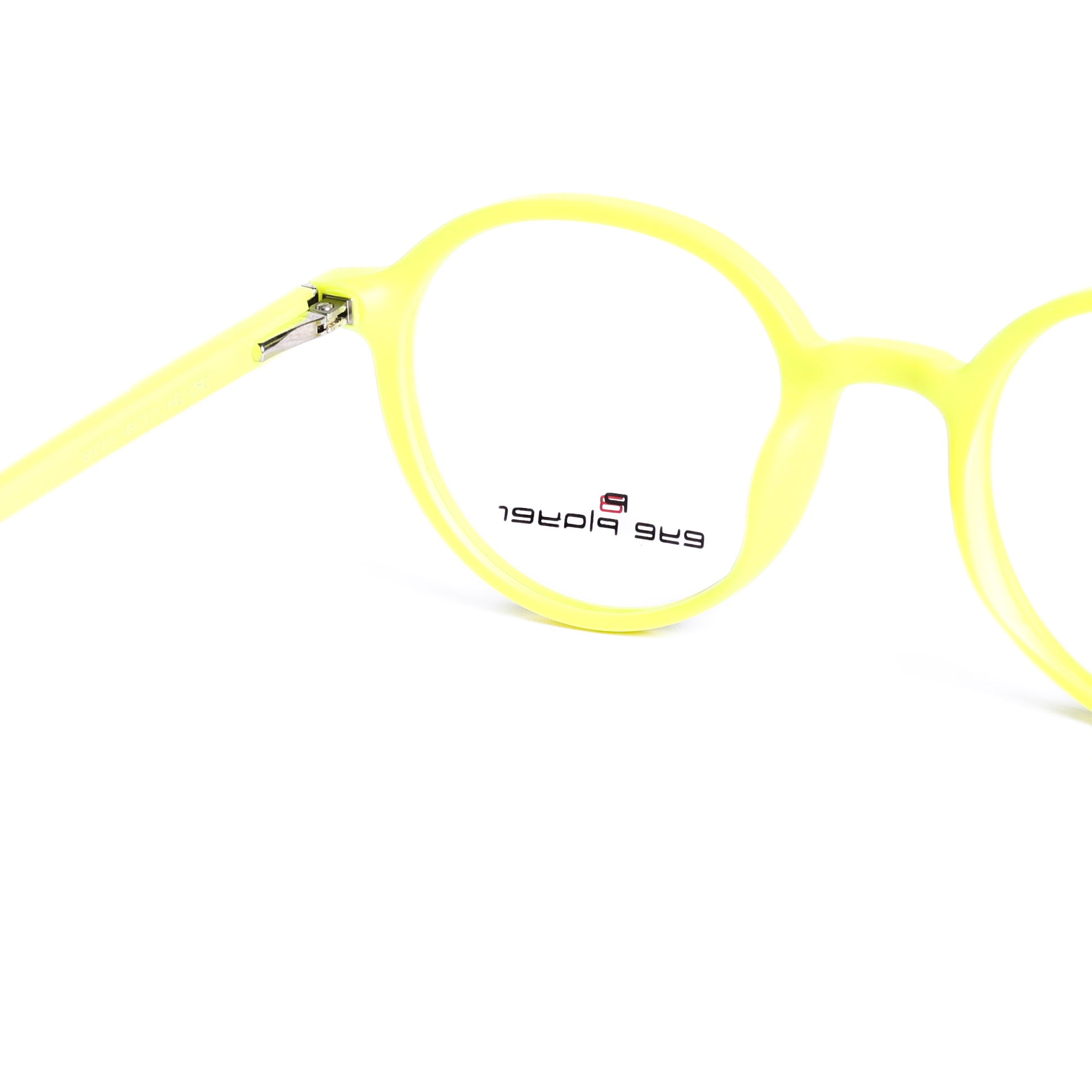 Round Yellow Eyeglasses