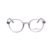 Round Gray Eyeglasses