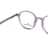 Round Gray Eyeglasses