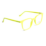 Square Yellow Eyeglasses