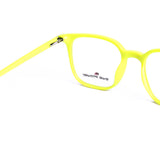 Square Yellow Eyeglasses
