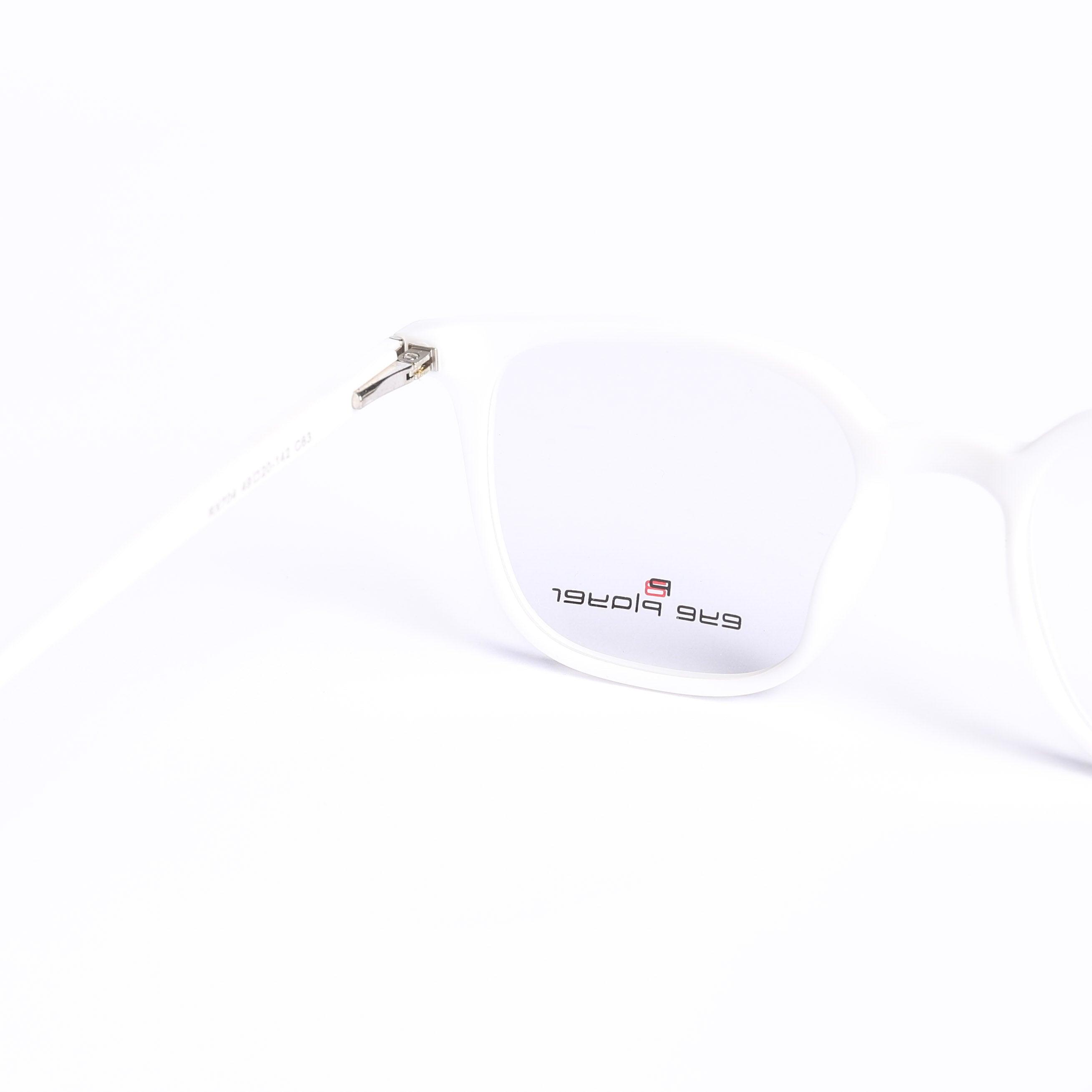 Square White Eyeglasses