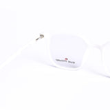 Square White Eyeglasses