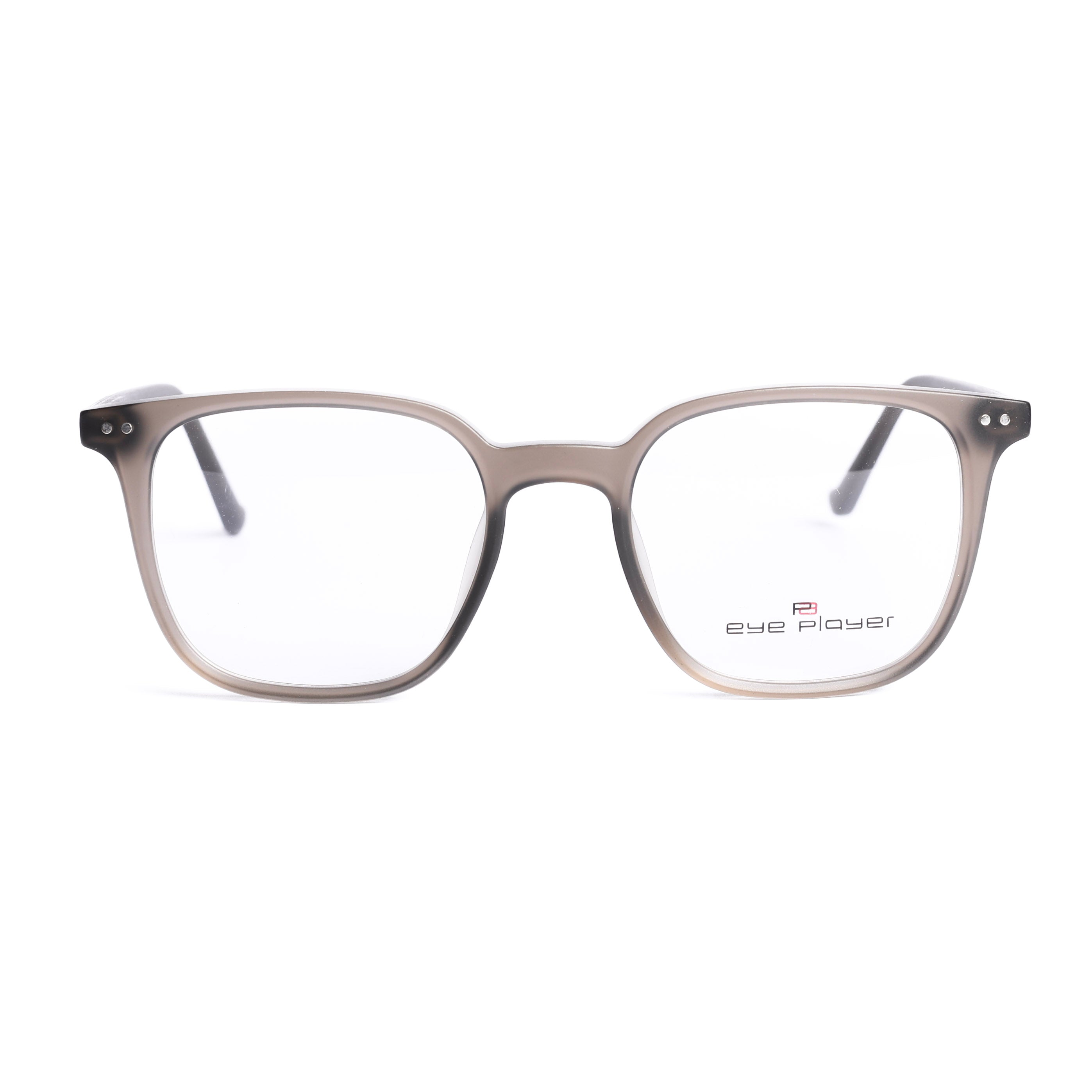 Square Gray Eyeglasses