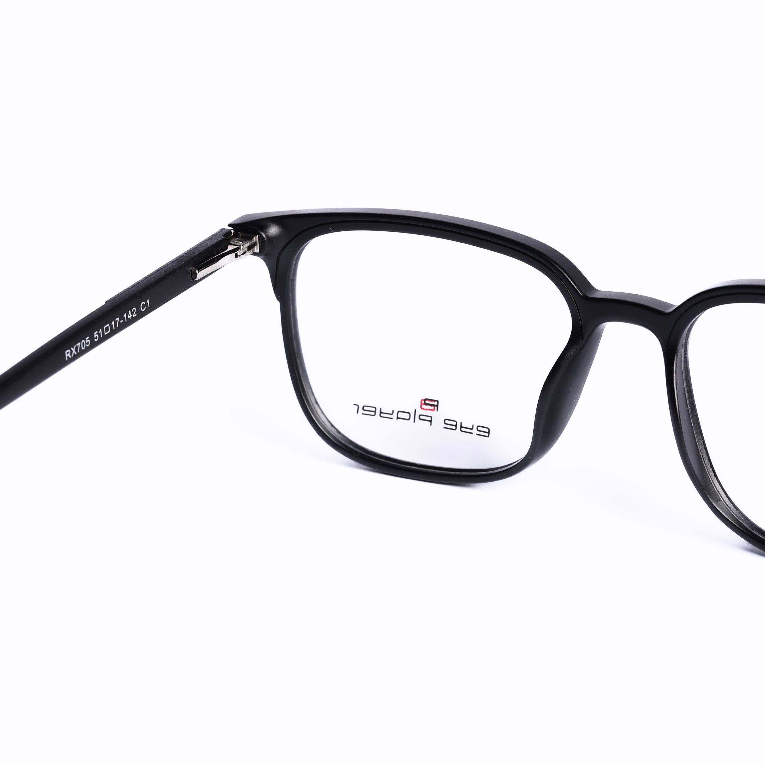Square Black Eyeglasses