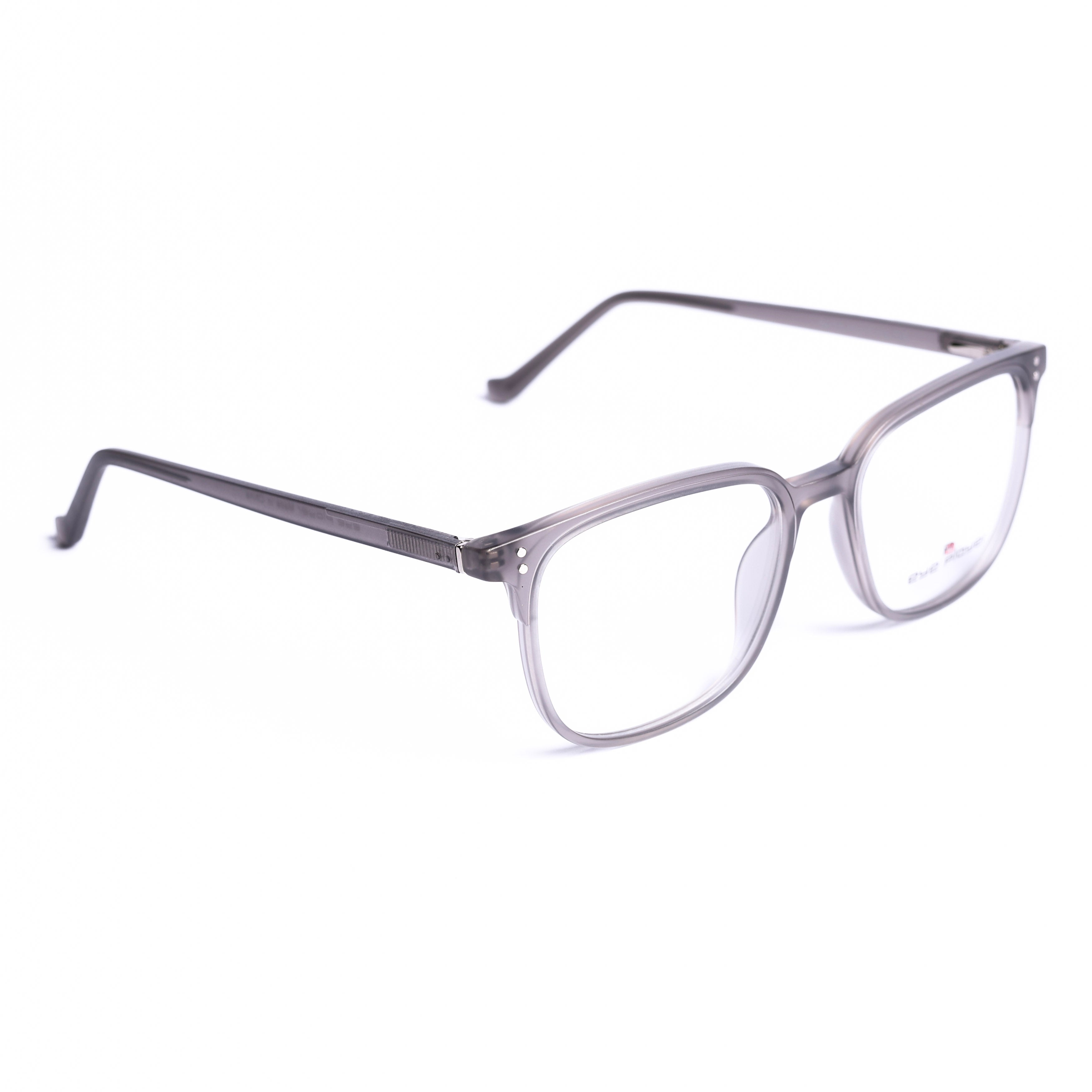Square Gray Eyeglasses
