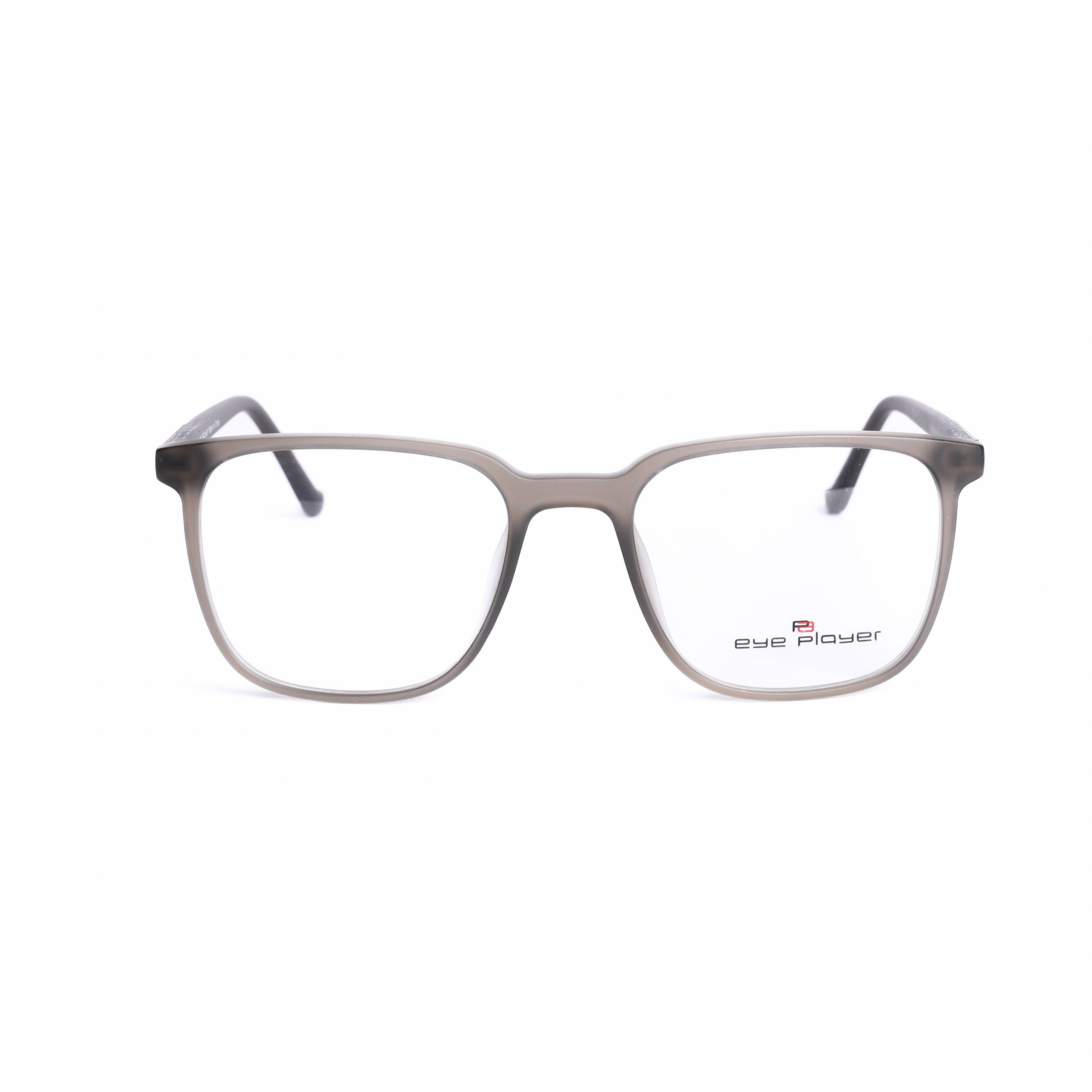 Square Dark Gray Eyeglasses