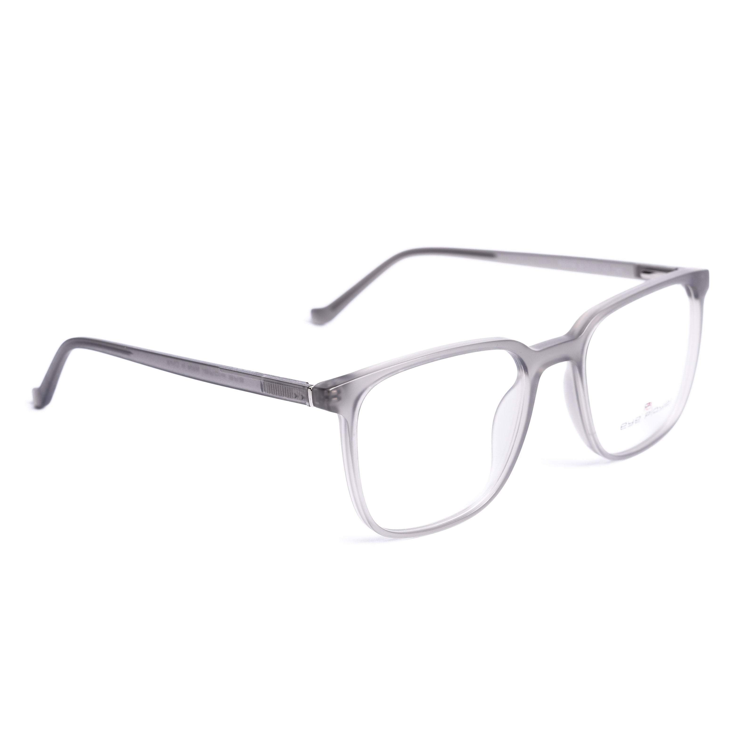 Square Gray Eyeglasses