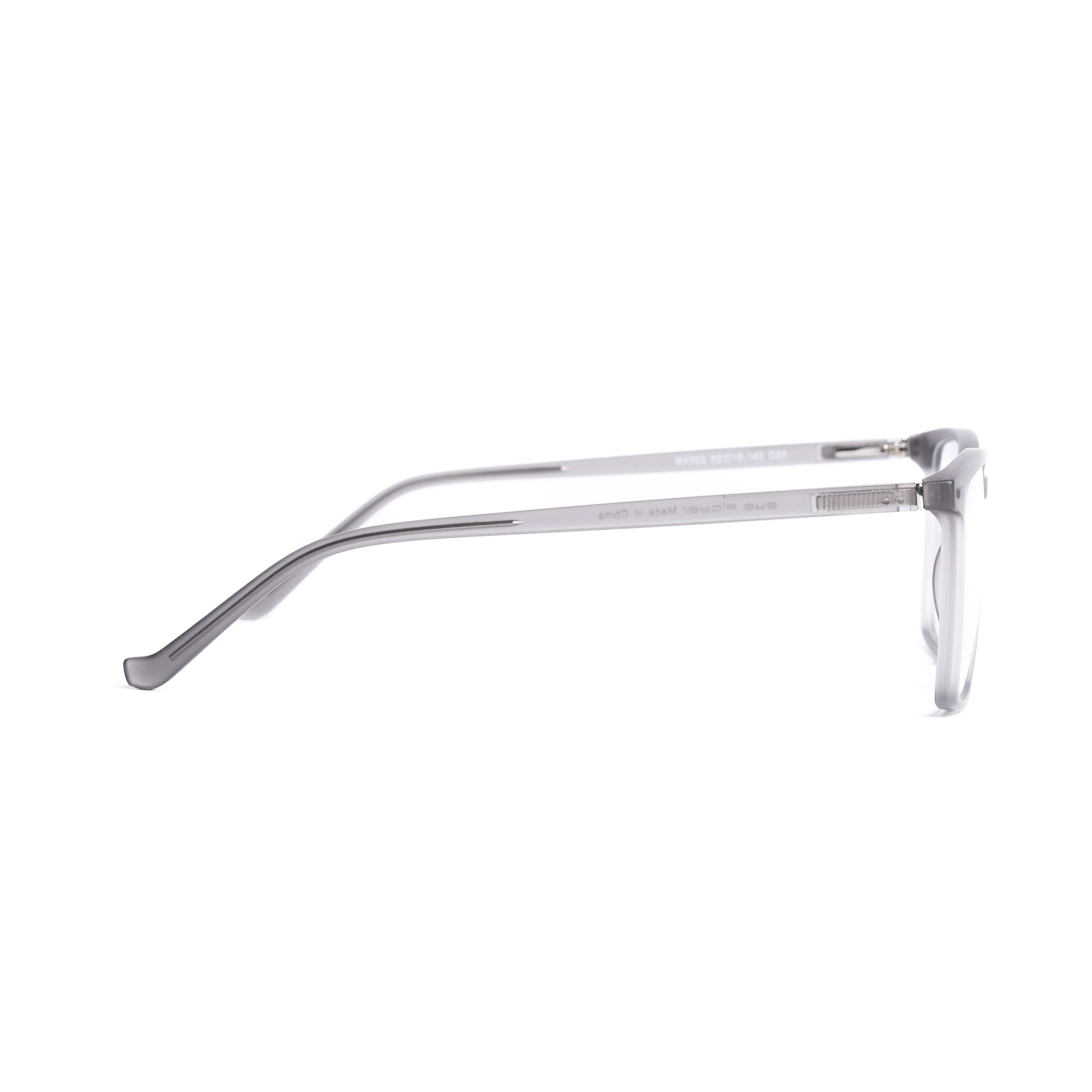 Square Gray Eyeglasses