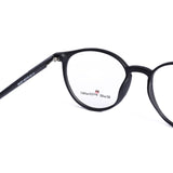 Round Black Eyeglasses