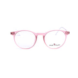 Round Pink Eyeglasses
