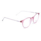 Round Pink Eyeglasses