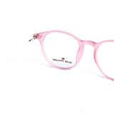 Round Pink Eyeglasses