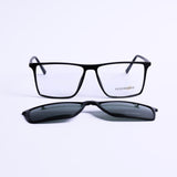 Square Black Eyeglasses