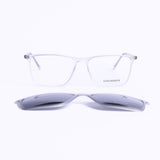Square Transparent Eyeglasses