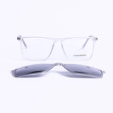 Square Transparent Eyeglasses