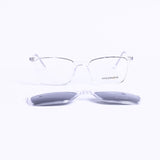Square Transparent Eyeglasses