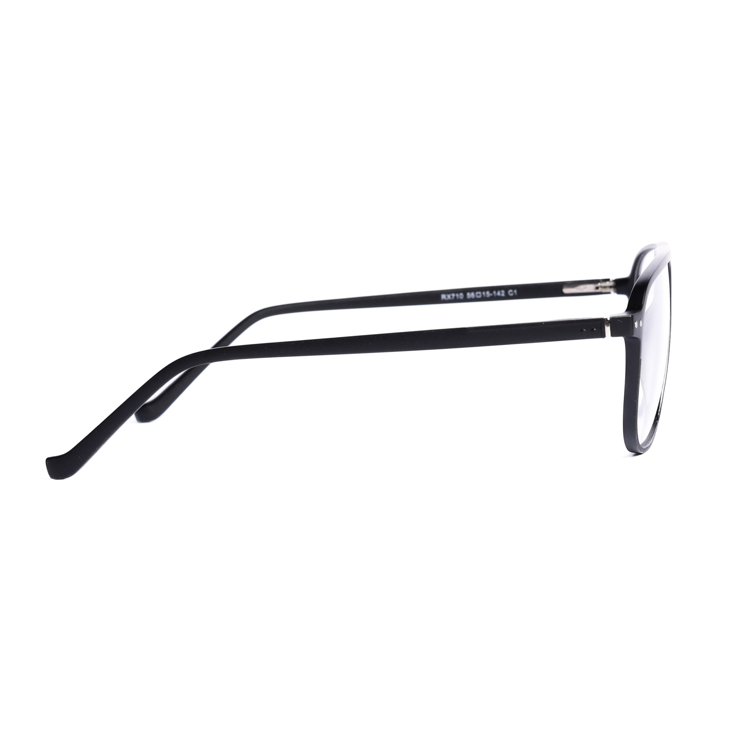 Square Black Eyeglasses