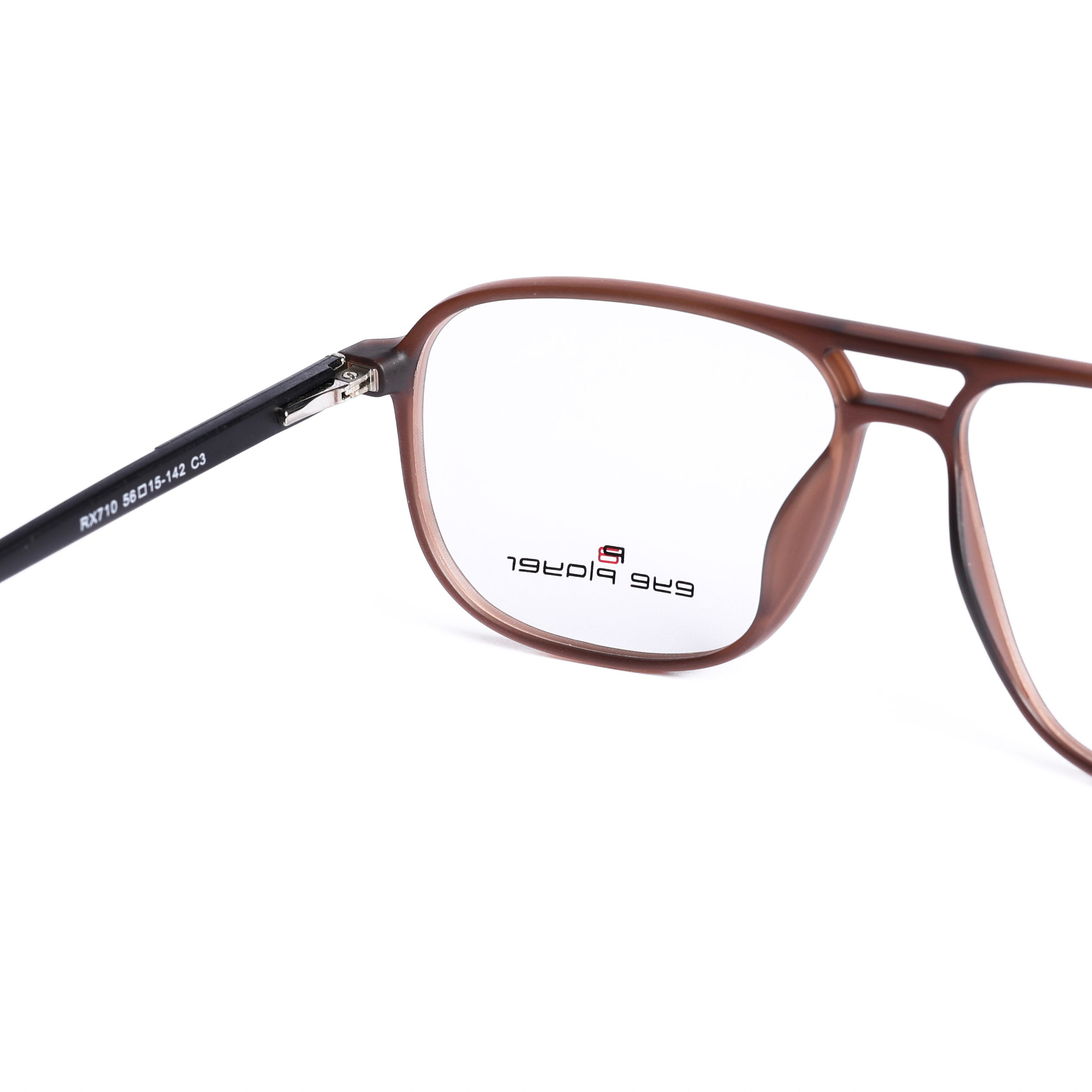 Square Brown Eyeglasses