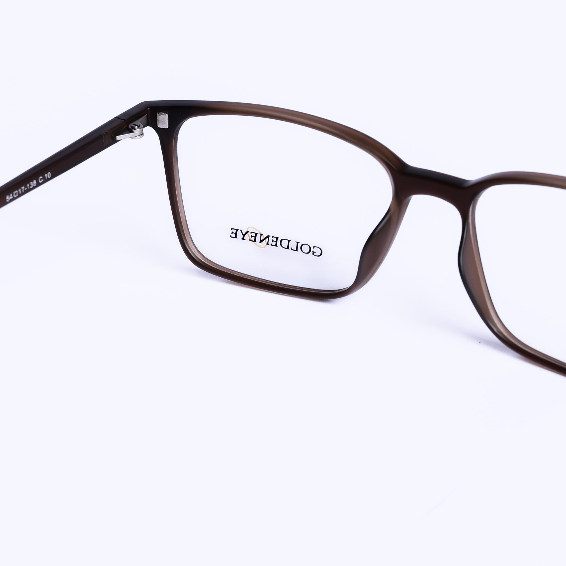 Square Brown Eyeglasses