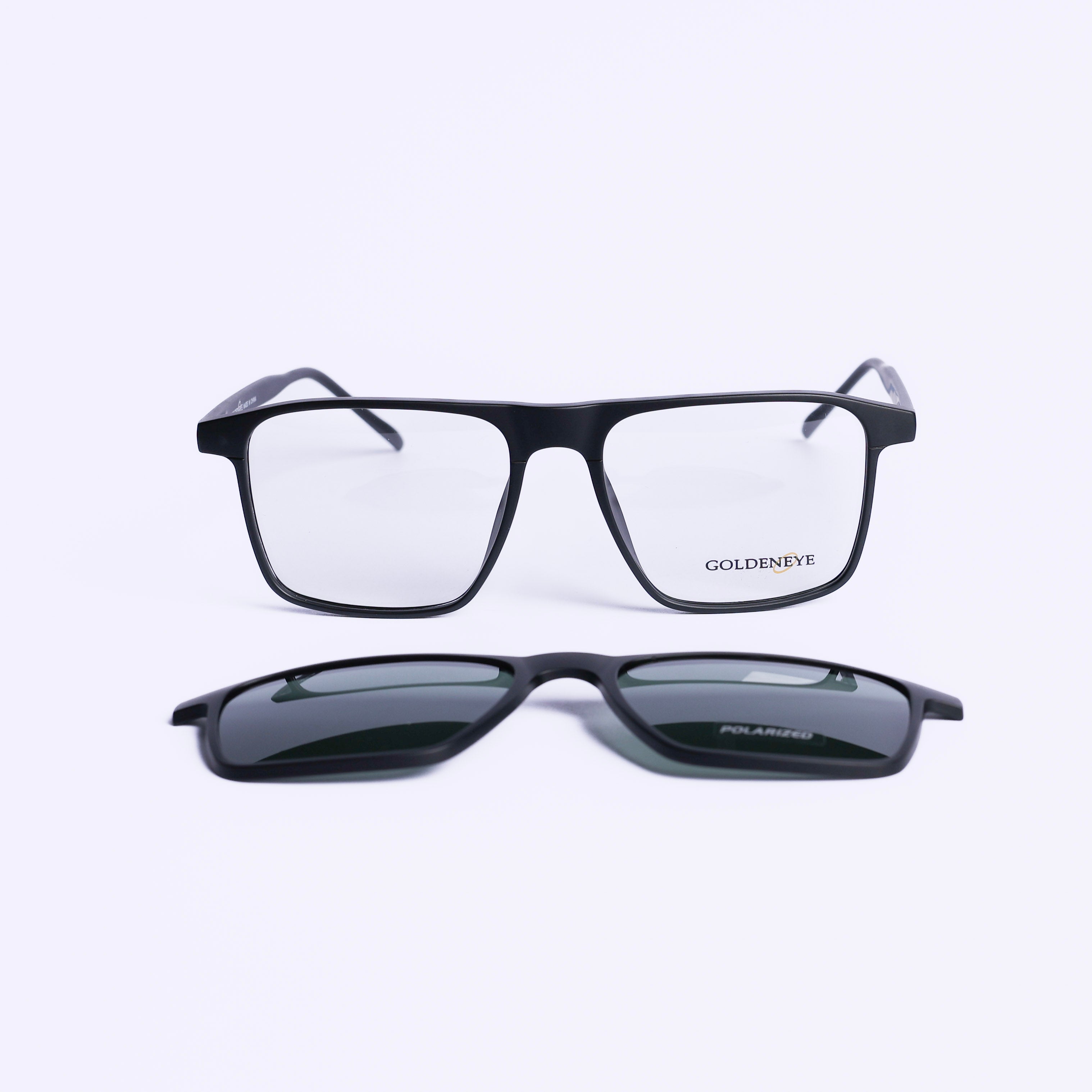 Square Black Eyeglasses