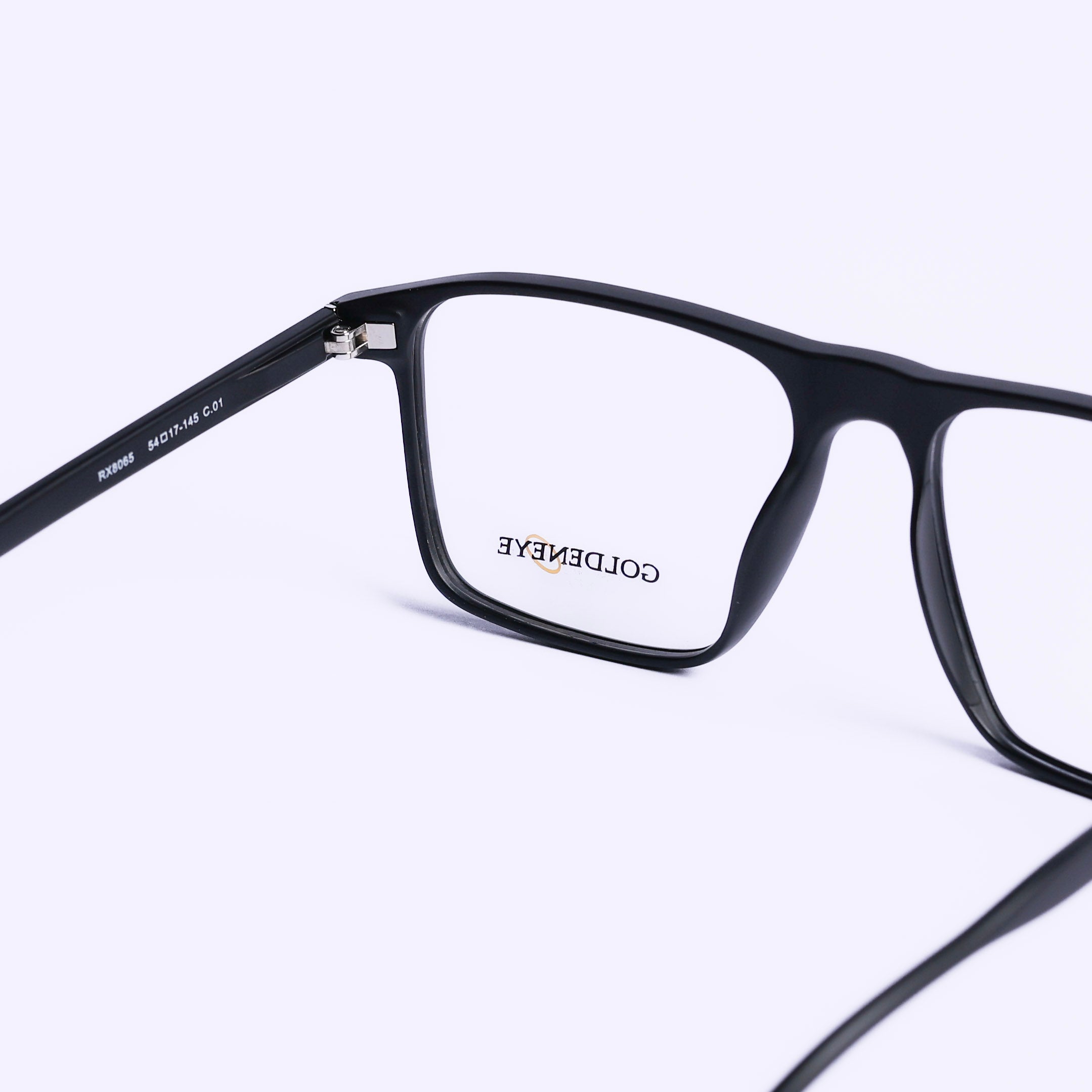 Square Black Eyeglasses