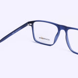Square Dark Blue Eyeglasses