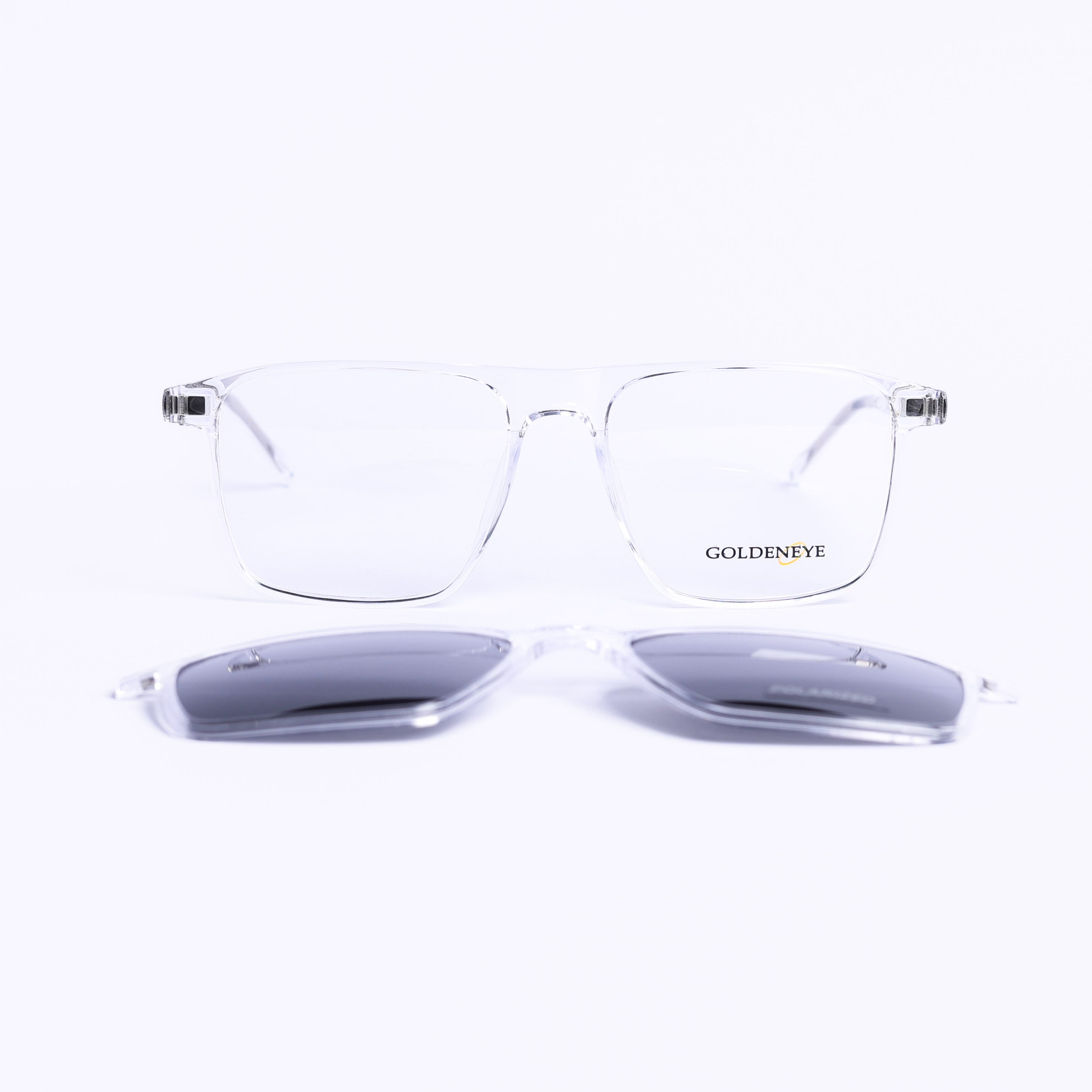 Square Transparent Eyeglasses