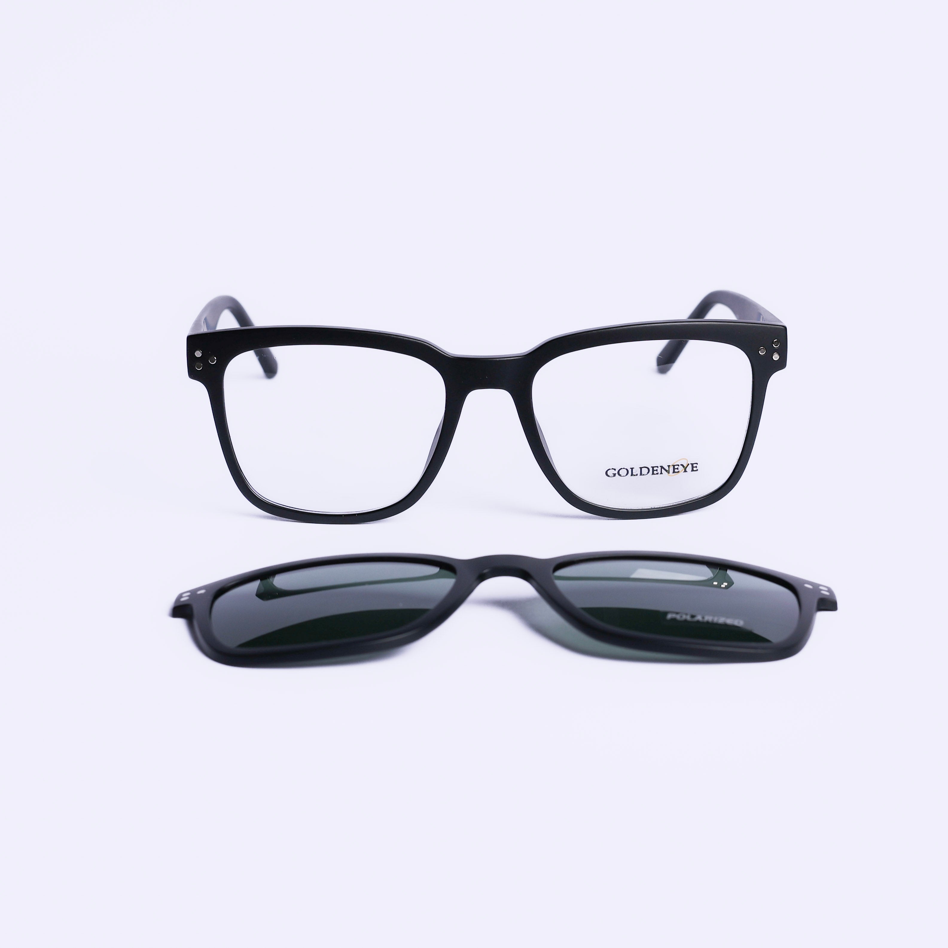 Square Black Eyeglasses