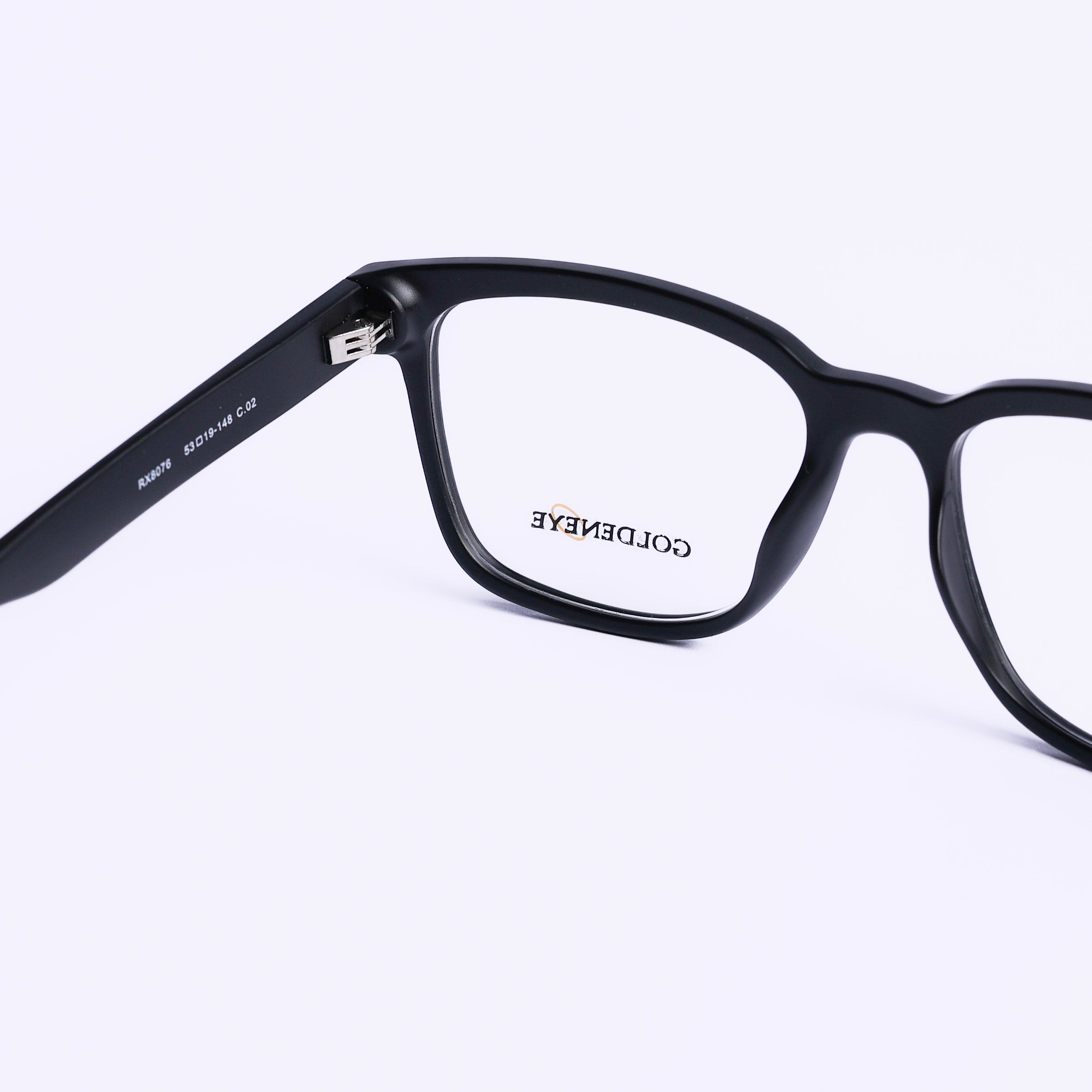 Square Black Eyeglasses