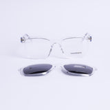Square Transparent Eyeglasses