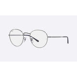 Round Gunmetal Eyeglasses