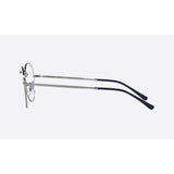 Round Gunmetal Eyeglasses