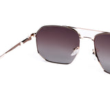 Square Gold Sunglasses