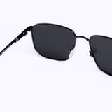 Square Gray Sunglasses