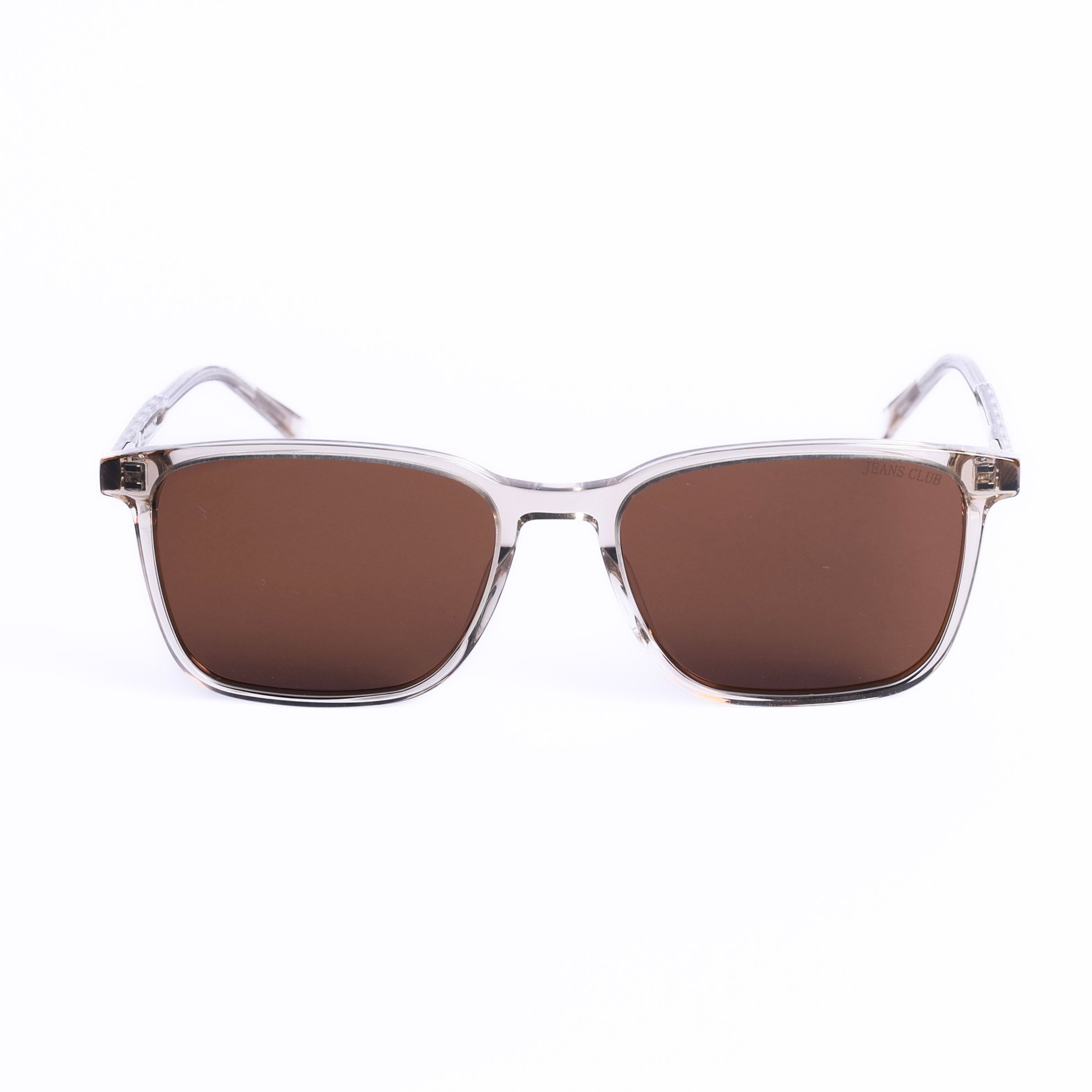 Square Beige Sunglasses