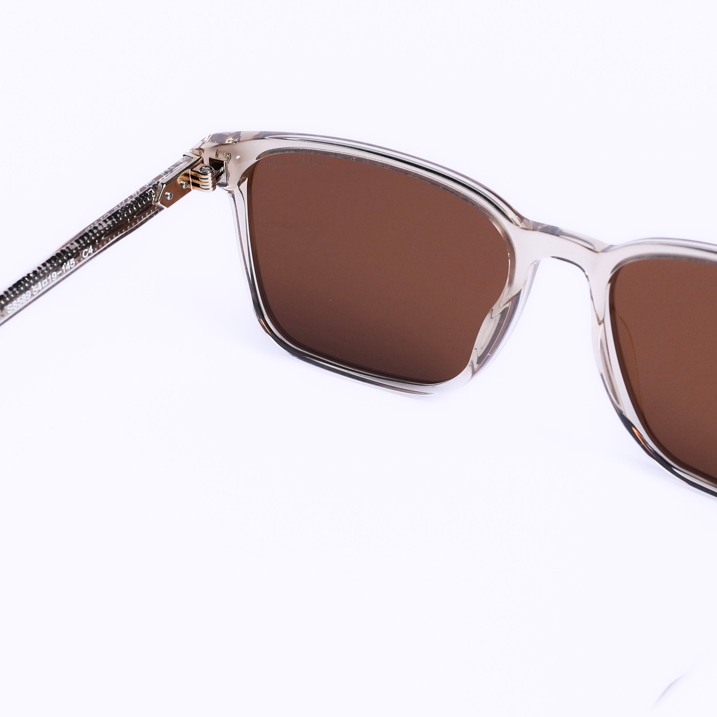 Square Beige Sunglasses
