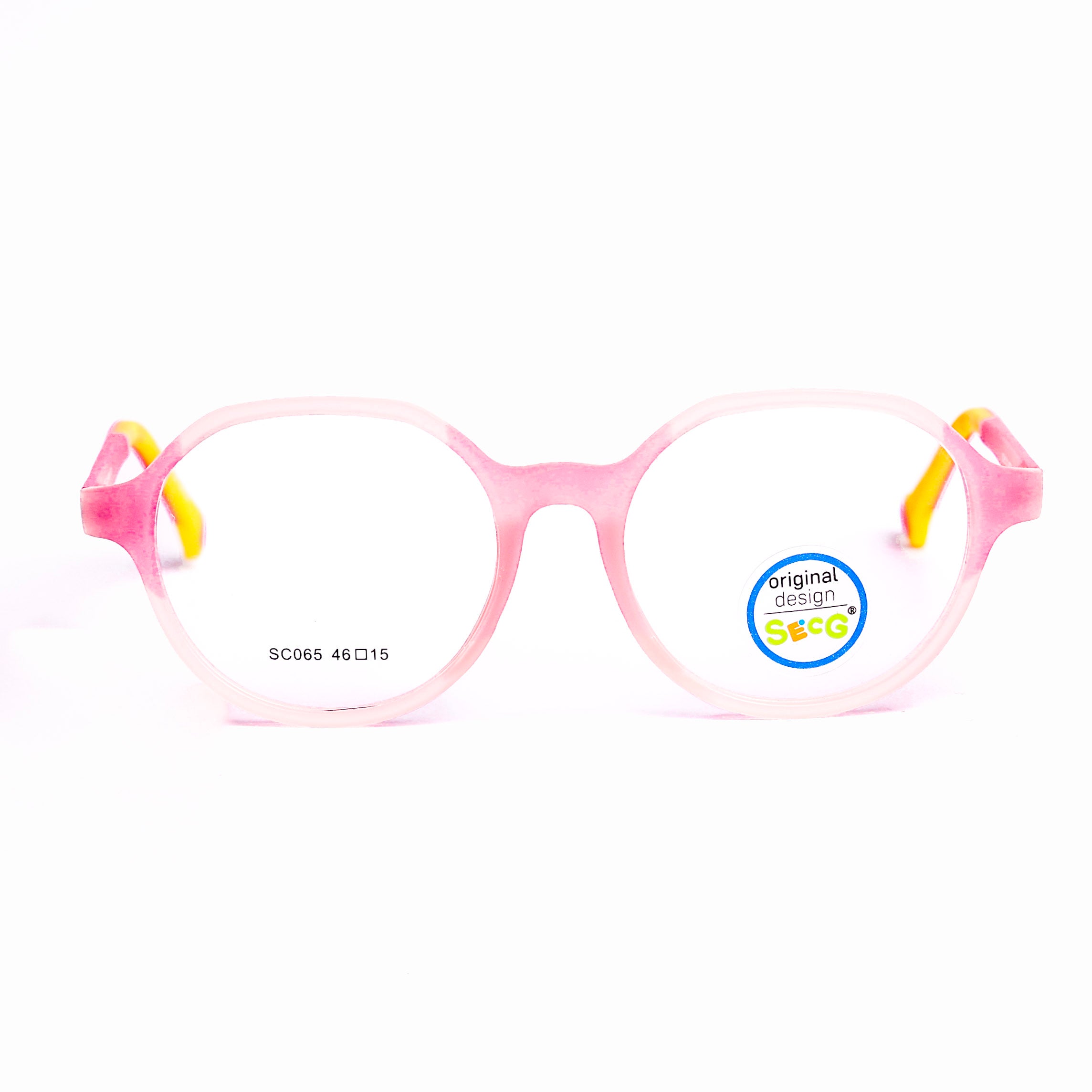 Kids Round Black Eyeglasses