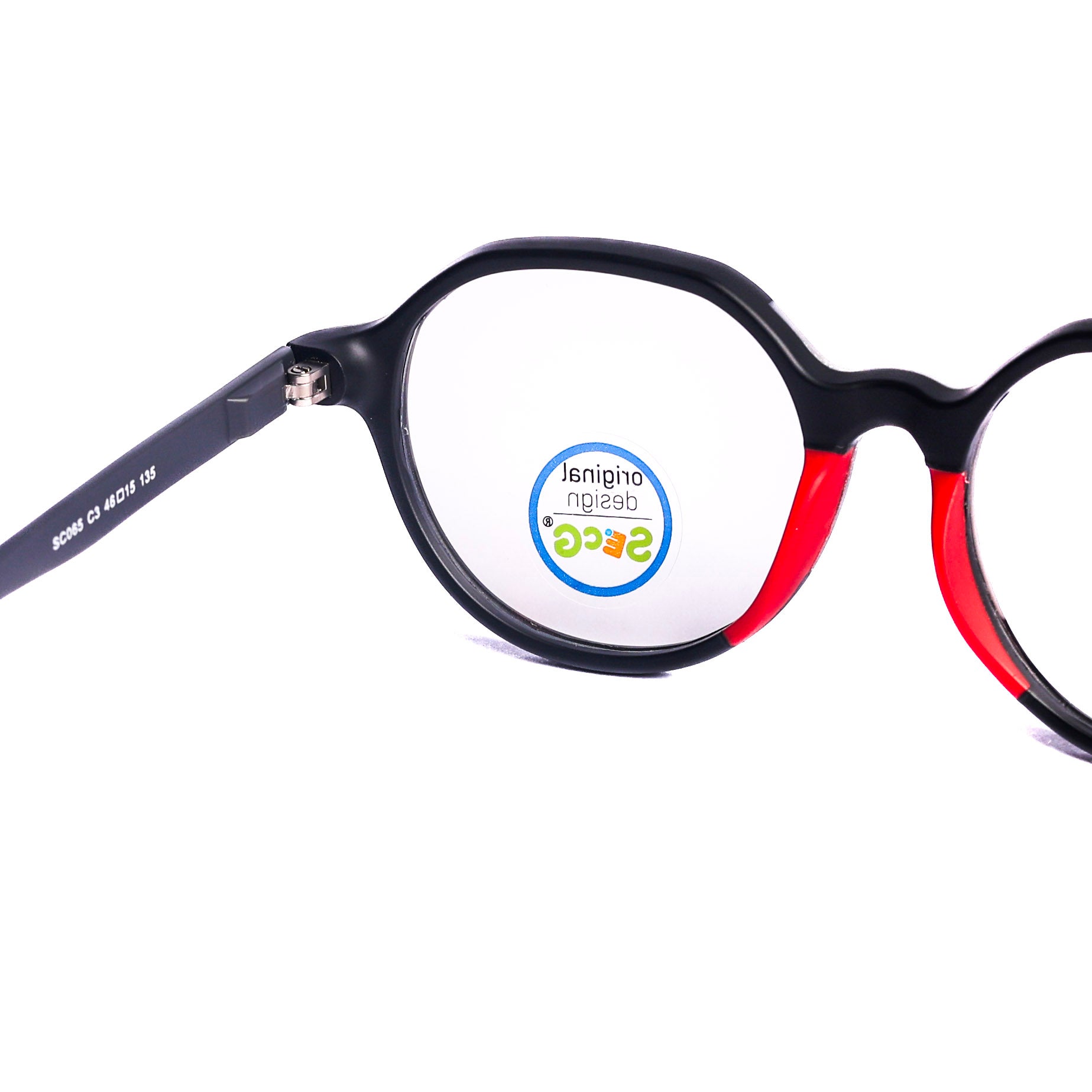 Kids Round Black Eyeglasses