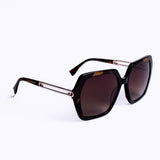 Hexagon Tortoise Sunglasses