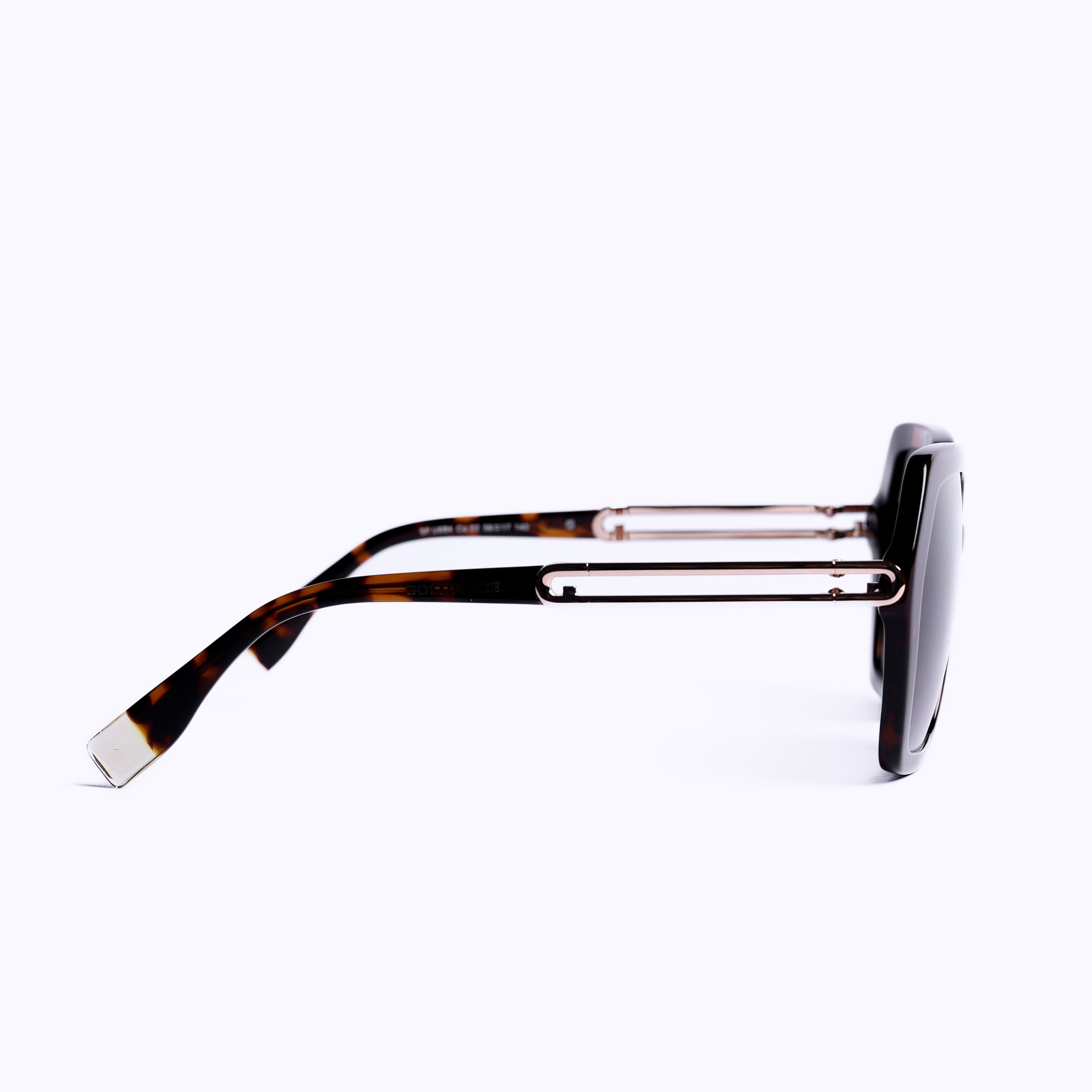 Hexagon Tortoise Sunglasses
