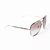 Gold Glossy Sunglasses