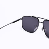 Aviator Square Black Sunglasses