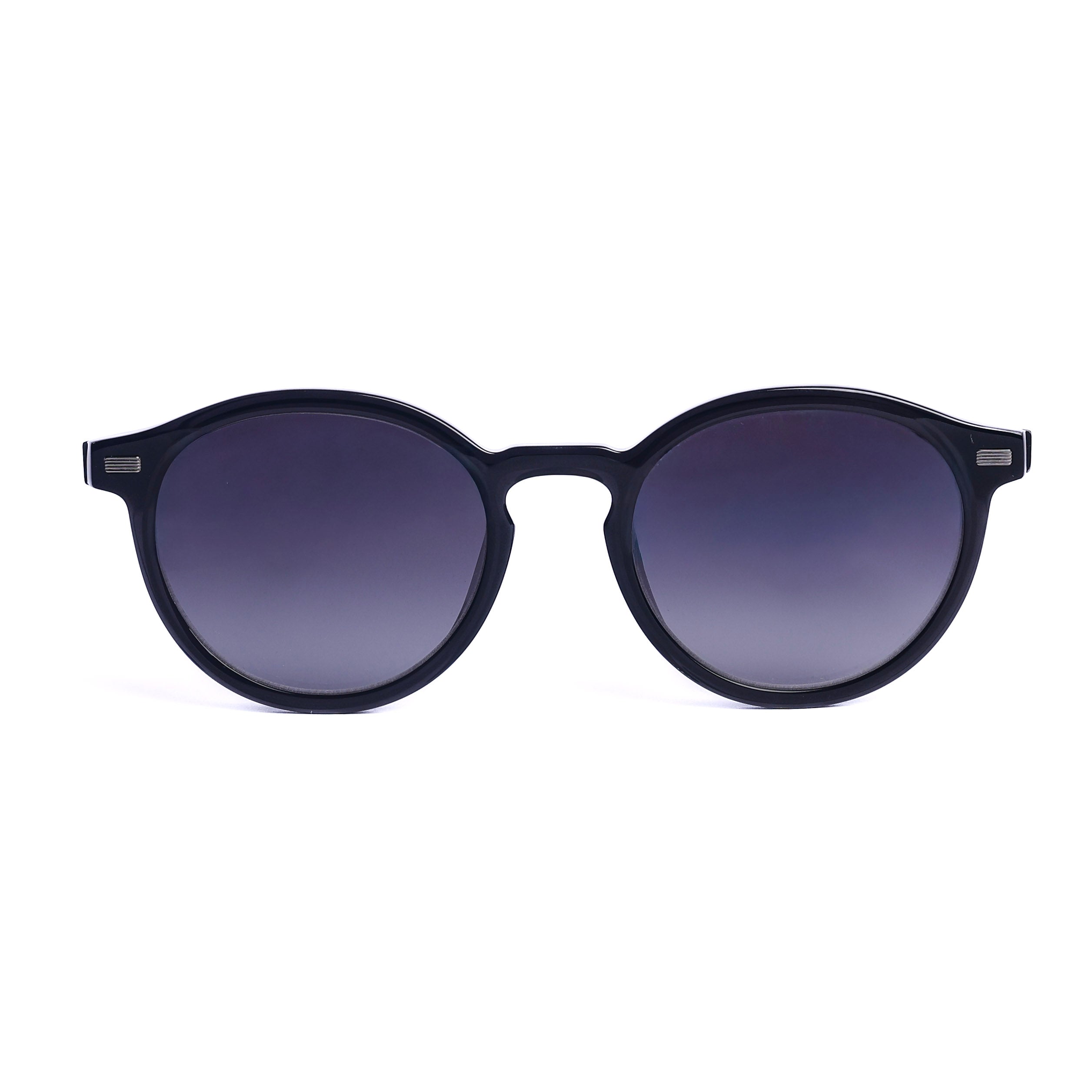 Round Black Sunglasses