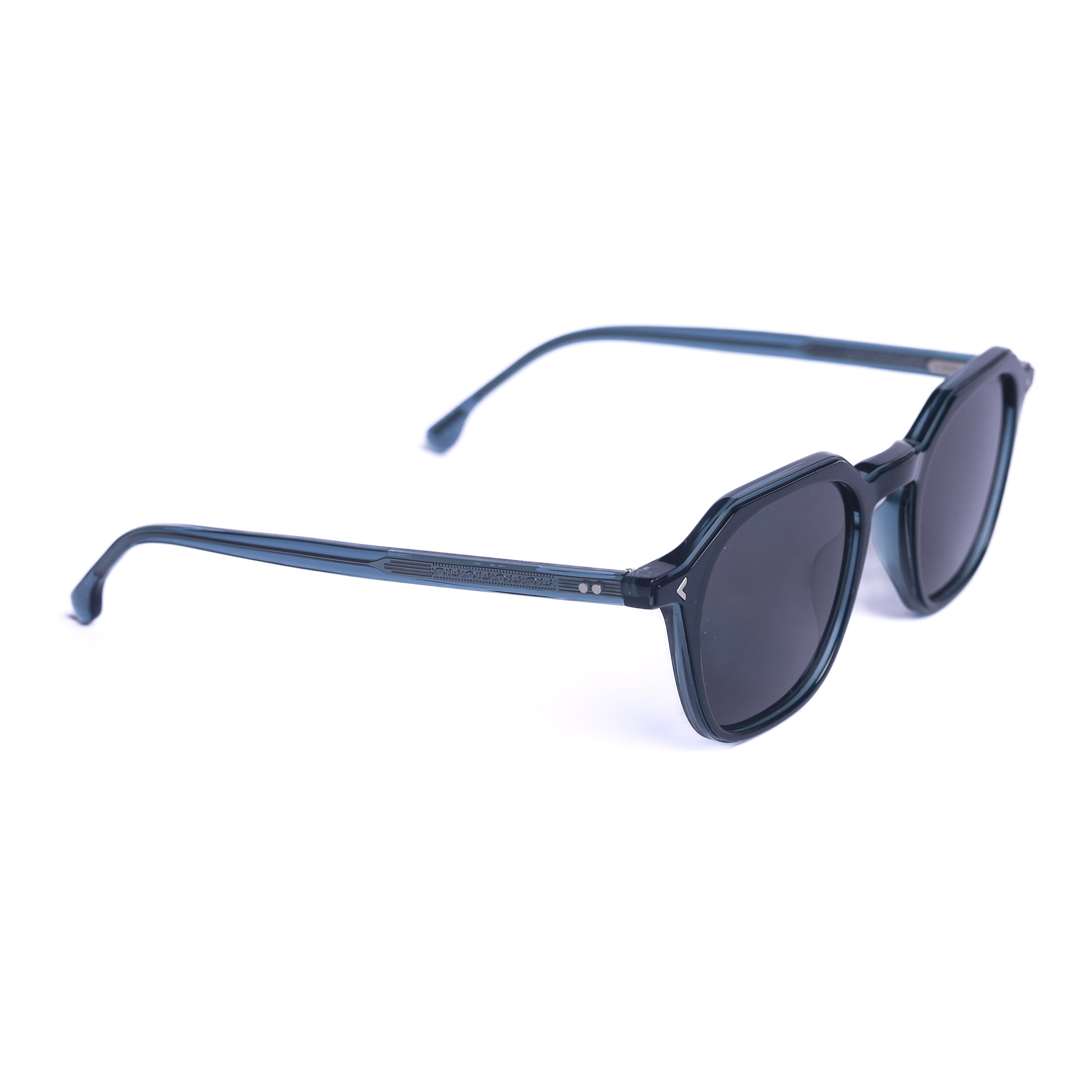 Square Blue Sunglasses
